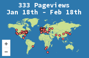 Locations of visitors to this page