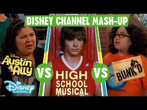 Disney Channel Mashup | High School Musical VS Austin & Ally VS Bunk'd | Official Disney Channel UK