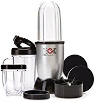 Magic Bullet Blender, Small, Silver, 11 Piece Set