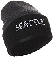 American Cities Seattle Washington Winter Knit Hat Cap Beanie