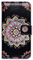 iPhone 6S Case,iPhone 6 Case, Bfun Packing Bcov Colorful Mandala Flower Card Slot Wallet Leather Cover Case For iPhone 6 6S