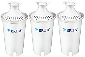 Brita Standard Replacement Filters for Pitchers and Dispensers - BPA Free - 3 Count