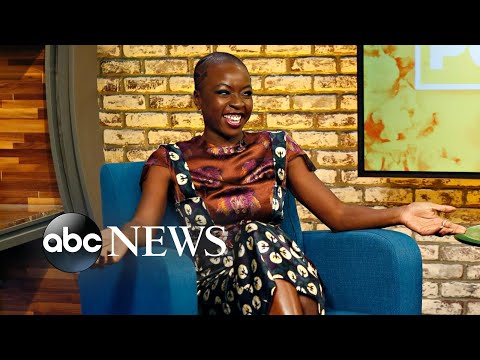 'Black Panther' star Danai Gurira sings a hymn in her native Zimbabwean language Shona