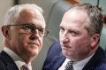 Barnaby Joyce v Malcolm Turnbull