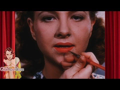 Vintage 1950s Makeup Tutorial Film - 1951