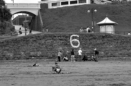 Barry Island pleasure park and holiday resort, Whitmore Bay near Cardiff, south Wales