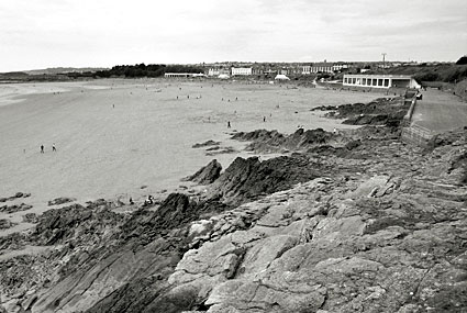 Barry Island pleasure park and holiday resort, Whitmore Bay near Cardiff, south Wales