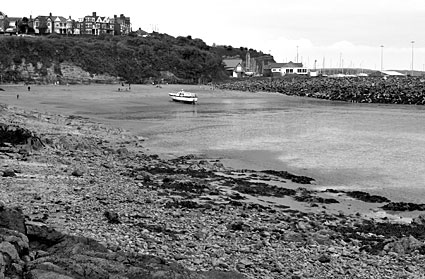 Barry Island pleasure park and holiday resort, Whitmore Bay near Cardiff, south Wales