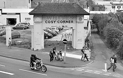 Barry Island pleasure park and holiday resort, Whitmore Bay near Cardiff, south Wales