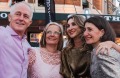 Prime Minister Malcolm Turnbull, wife Lucy Turnbull and NSW NSW Premier Gladys Berejiklian. 