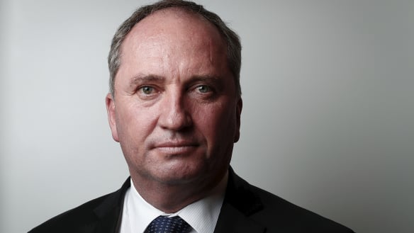 'A grey area': Barnaby Joyce raises doubts over whether he's the biological father of Vikki Campion's baby