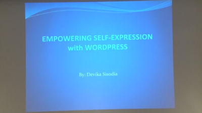 Devika Sisodia: Empowering Self Expression with WordPress