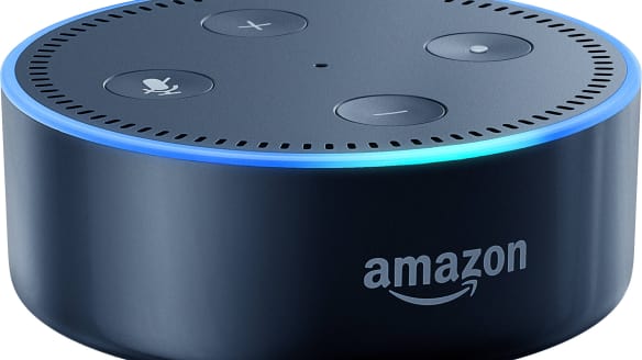 Amazon Echo Dot: Fine for spoken word, but not bass-heavy songs.