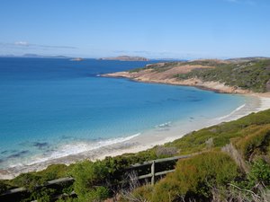 File - Blue Haven beach, Esperance, Western Australia. The world’s oldest known message in a bottle was discovered on a beach near Wedge Island.