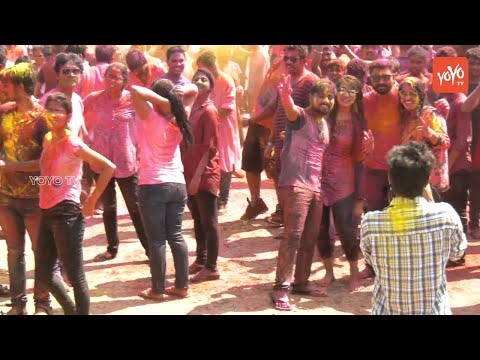 Holi Celebrations 2018 in Hyderabad | Telangana | Hyderabadi Girls Lifestyle | YOYO TV Channel