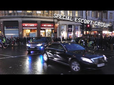 RARE | London Police SEG escorting Saudi Arabia Crown Prince Mohammed bin Salman