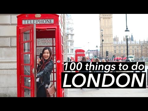 100 Things To Do in London 🇬🇧