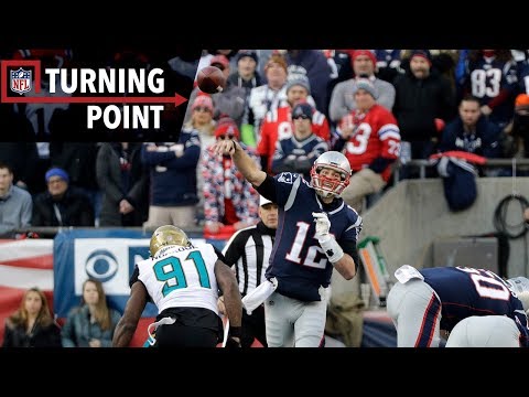 Tom Brady's Epic 4th Quarter Comeback vs. Dominant Jaguars Defense (AFC Champ) | NFL Turning Point