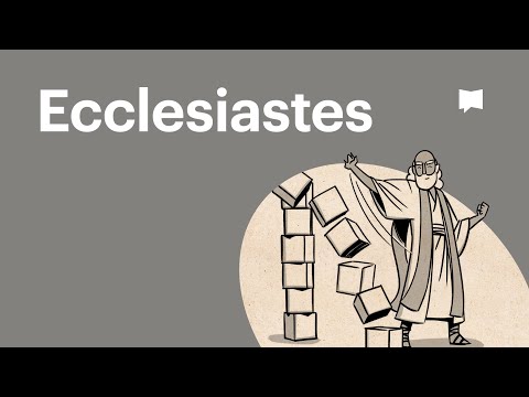 Read Scripture Ecclesiastes