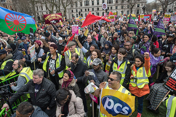 Anti-racists mobilise ahead of demos in London, Glasgow and Cardiff next Saturday