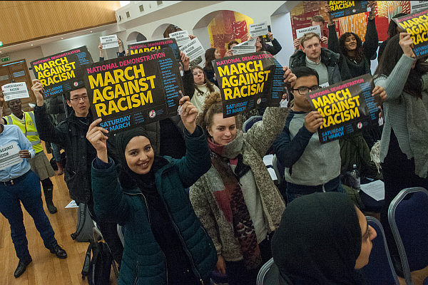 Footage shows shocking racist abuse of student at Nottingham Trent University