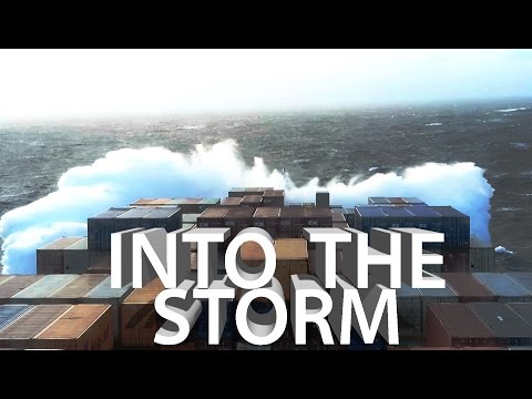 ROUGH SEAS! Bad Weather in Atlantic Ocean  | Life at Sea