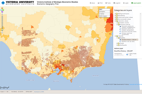Mapping and Understanding Bushfire and Natural Hazard Vulnerability