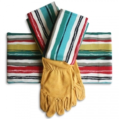 Gardener's Giftset - Kneeling Pad and Gloves in Barrenjoey Stripe