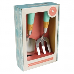 Hand Trowel & Fork - Blue Ash