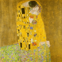 The Kiss, 1907–08