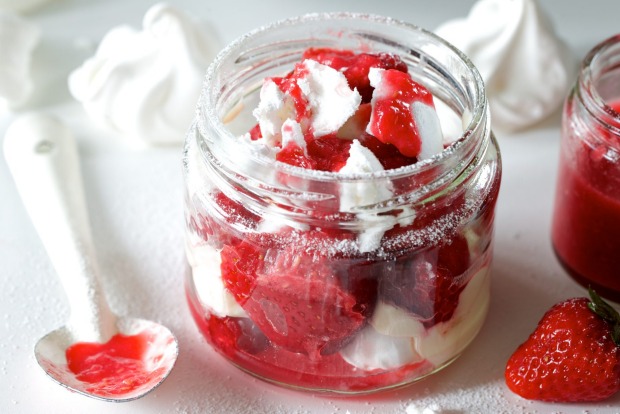 Watching the Australian Open tennis? This Eton mess with strawberries and cream is a perfect treat <a ...