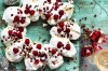 Dessert-meets-decoration: Rachel Khoo's pomegranate pavlova wreath is an edible table centrepiece <a ...