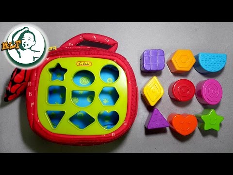 Learn shapes with K's Kids Patrick Shapes-a-boo