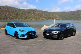 Head-to-head: Ford Focus RS LE v BMW M140i