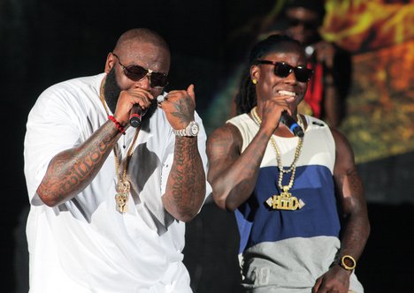 Rick Ross performs during the