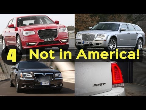 4 Chrysler 300 Models That Were Never Released in the United States!