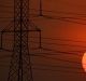 FAIRFAX GENERICS 23/01/07 - A generic photo of the sun setting behind high voltage powerlines , electricity , solar , ...