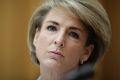 Minister for Jobs and Innovation Michaelia Cash during an estimates hearing at Parliament House in Canberra on Thursday ...