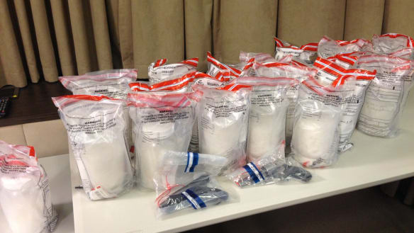 Sydney man allegedly found with 20kg of meth at Perth airport