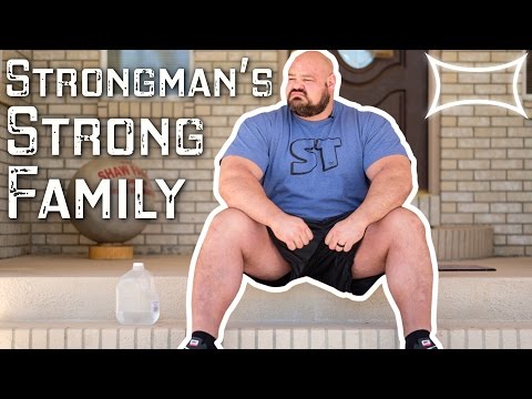 World's Strongest Man Brian Shaw — A Strongman's Strong Family