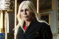 No fur: Donatella Versace.