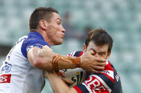 Roosters amble past Bulldogs as Keary stars on return