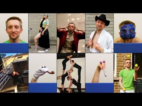 Adam Wittek in CIRQUE DU SOLEIL's PHYSICAL ACTOR & PUPPETEER CASTING (circus, audition video)