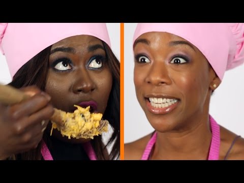 Danielle Brooks & Samira Wiley Make Orange and Black Mac & Cheese