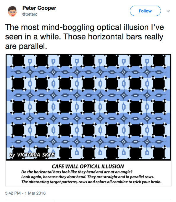 Optical illusion