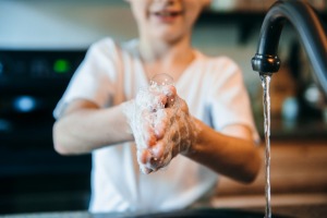 Warm, soapy water beats antibacterial soap 99 per cent of the time.