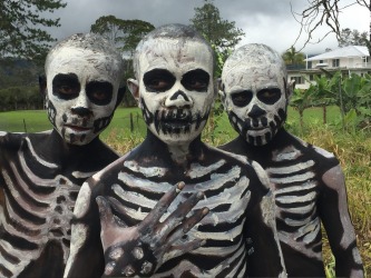 Taken at the Mt Hagen Cultural Show, Papua New Guinea, August 2017, local tribes from all over the Highlands gather and ...