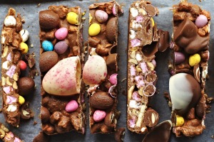 Easter egg rocky road.