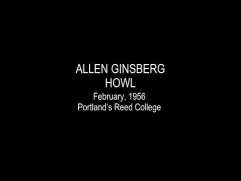 First recording of "Howl" read by Allen Ginsberg, 1956