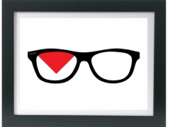 Sydney Swans One-eyed Supporter Print